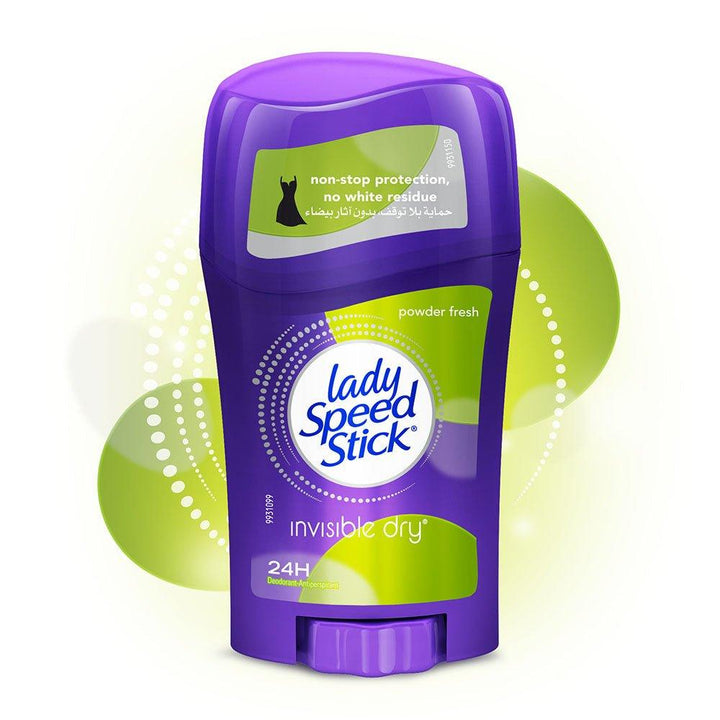 Lady Speed Stick Invisible Dry Powder Fresh Deodorant 45g - Pinoyhyper