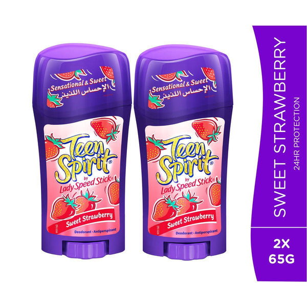 Lady Speed Stick Sweet Strawberry Anti-Perspirant Deodorant 2 X 65Gm - Pinoyhyper
