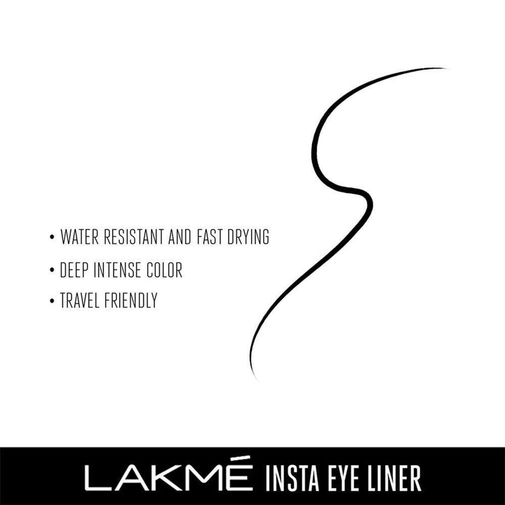 Lakmé Insta-Liner Water Proof- Black Eyeliner - Pinoyhyper