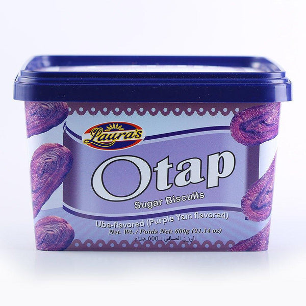 Laura's Otap Biscuits Ube (Purple Yam) - 600g - Pinoyhyper
