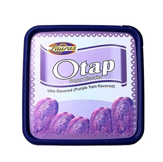 Laura's Otap Biscuits Ube (Purple Yam) - 600g - Pinoyhyper