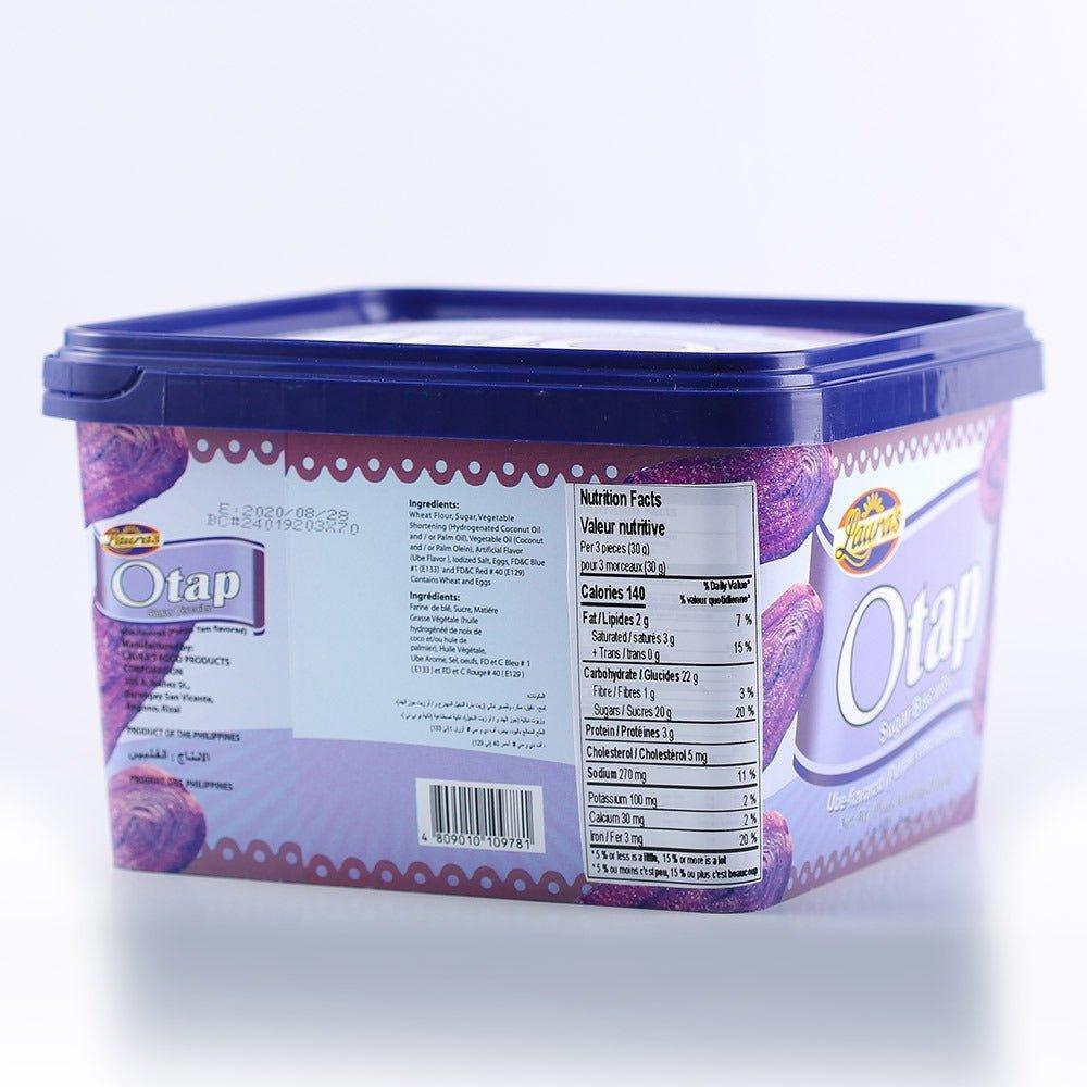 Laura's Otap Biscuits Ube (Purple Yam) - 600g - Pinoyhyper