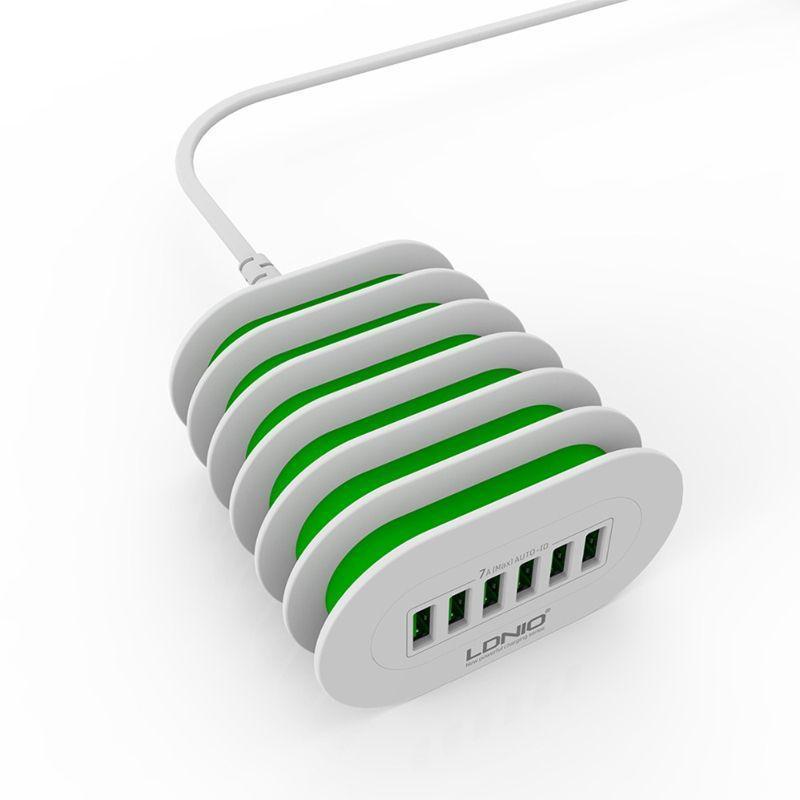 Ldnio Multi-Ports Charging Station - 6 x USB A6702 - Pinoyhyper