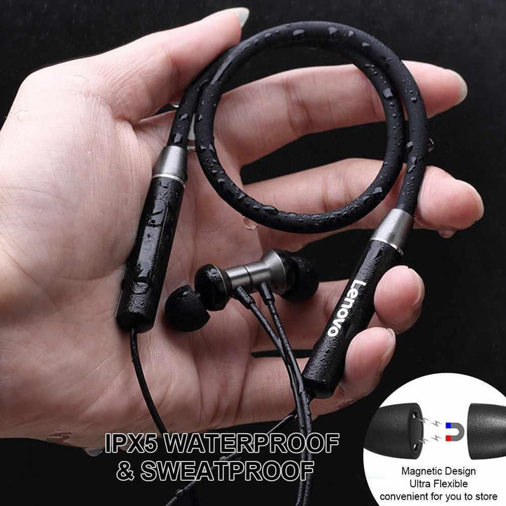 Lenovo HE05 Neckband Earphone - Pinoyhyper