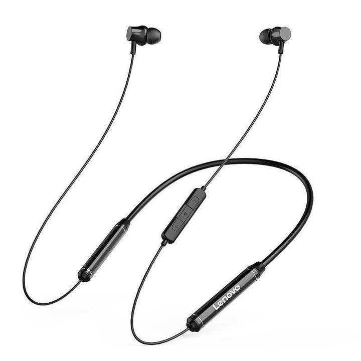 Lenovo QE08 Neckband Earphone - Pinoyhyper