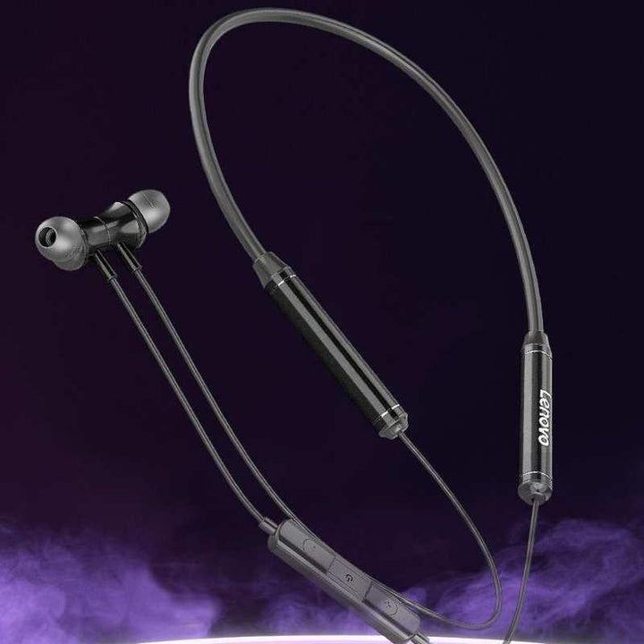 Lenovo QE08 Neckband Earphone - Pinoyhyper