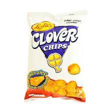 Leslie's Clover Chips Cheesier 55g - Pinoyhyper