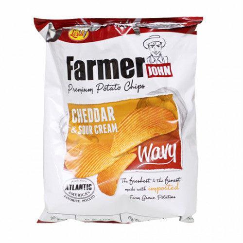 Leslies Farmer John Potato Chips Sour Cream 90gm - Pinoyhyper