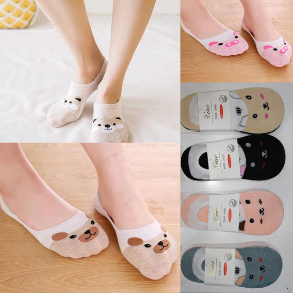 Liaa Women's Socks cover 6pcs - Pinoyhyper