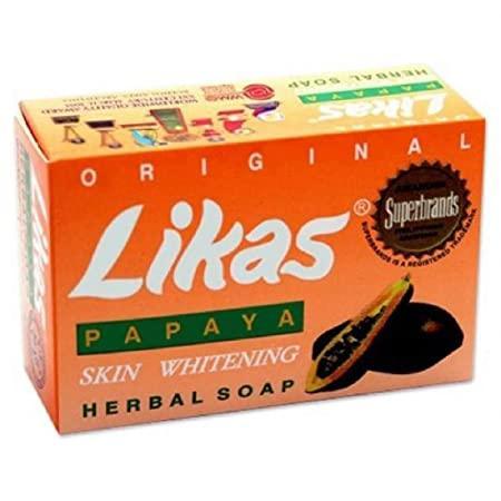 Likas Papaya Skin Whitening Fairness Soap Bathing Bar 135gm - Pinoyhyper