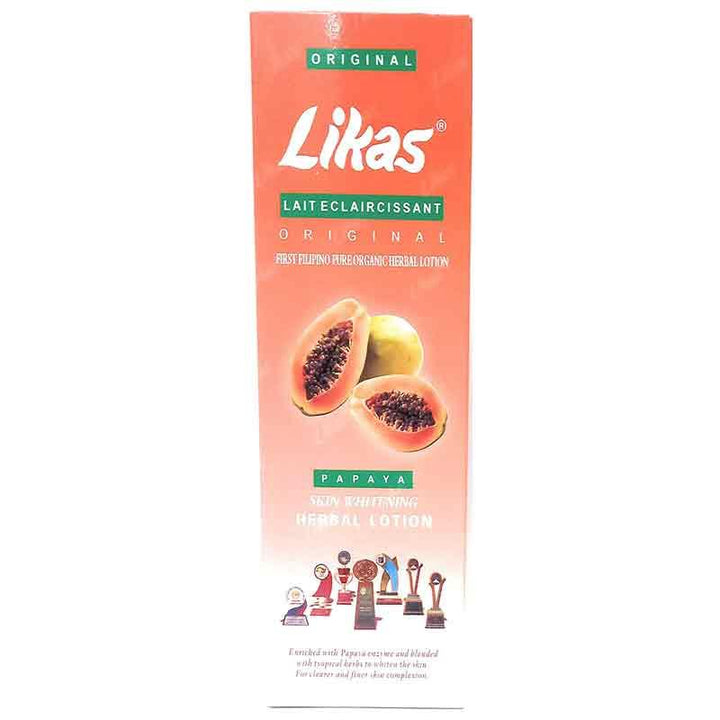 Likas Papaya Skin Whitening Herbal Lotion - 300ml - Pinoyhyper