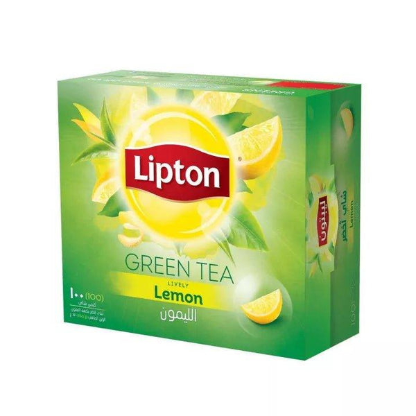 Lipton Green Tea Lively Lemon - 100's Tea Bags - Pinoyhyper