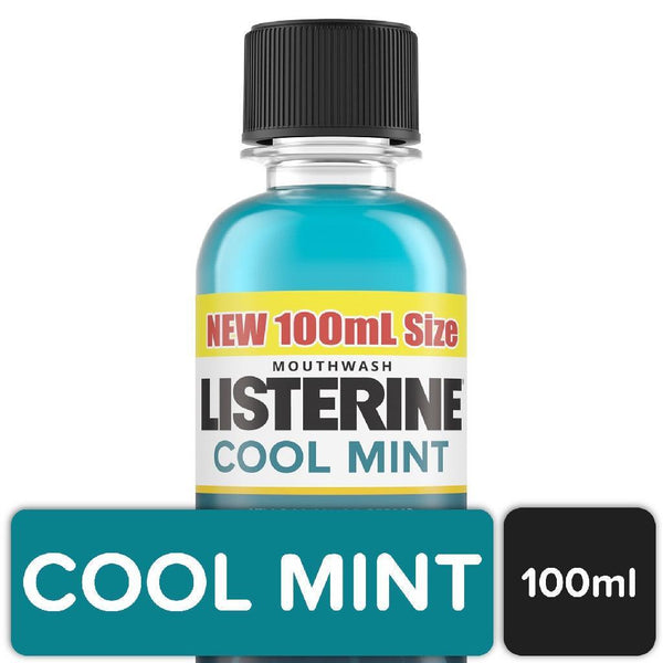 Listerine Mouthwash Cool Mint 100ml - Pinoyhyper