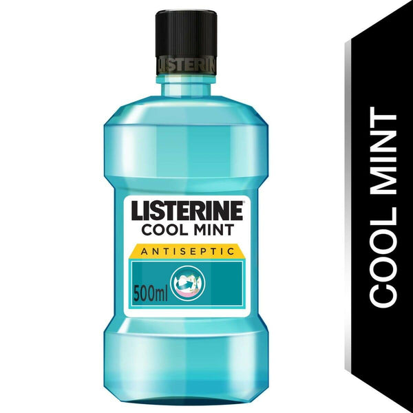 Listerine Mouthwash Cool Mint 500ml - Pinoyhyper