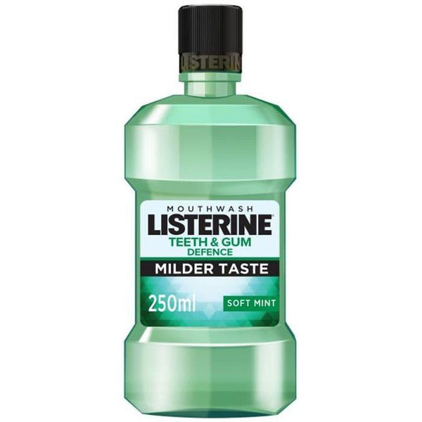 Listerine Mouthwash Teeth & Gum Defence Milder Taste 250ml - Pinoyhyper