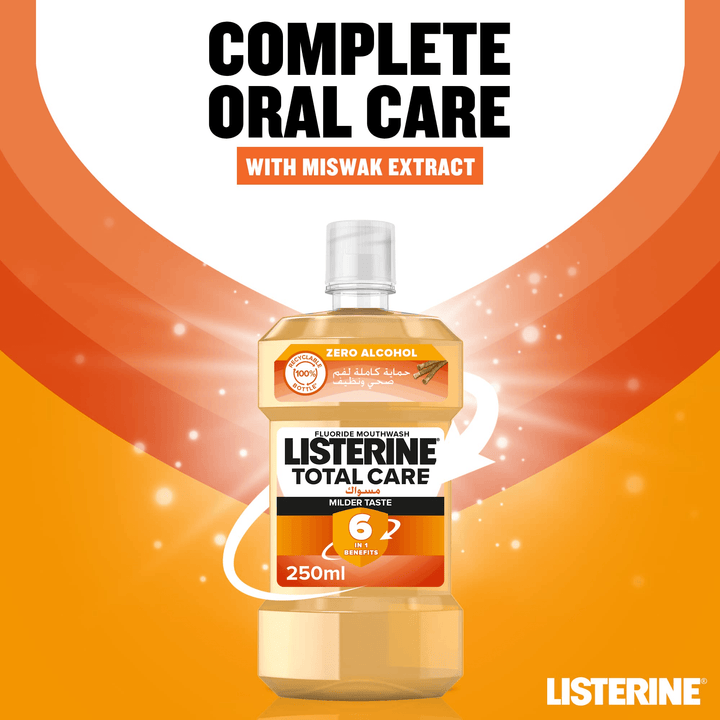 Listerine Mouthwash Total Care Milder Taste 250ml - Pinoyhyper