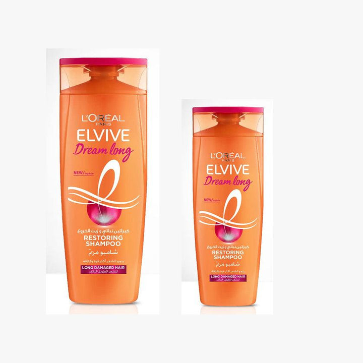 Loreal Elvive Dream Long Restoring Shampoo 400ml + 200ml Free - Pinoyhyper