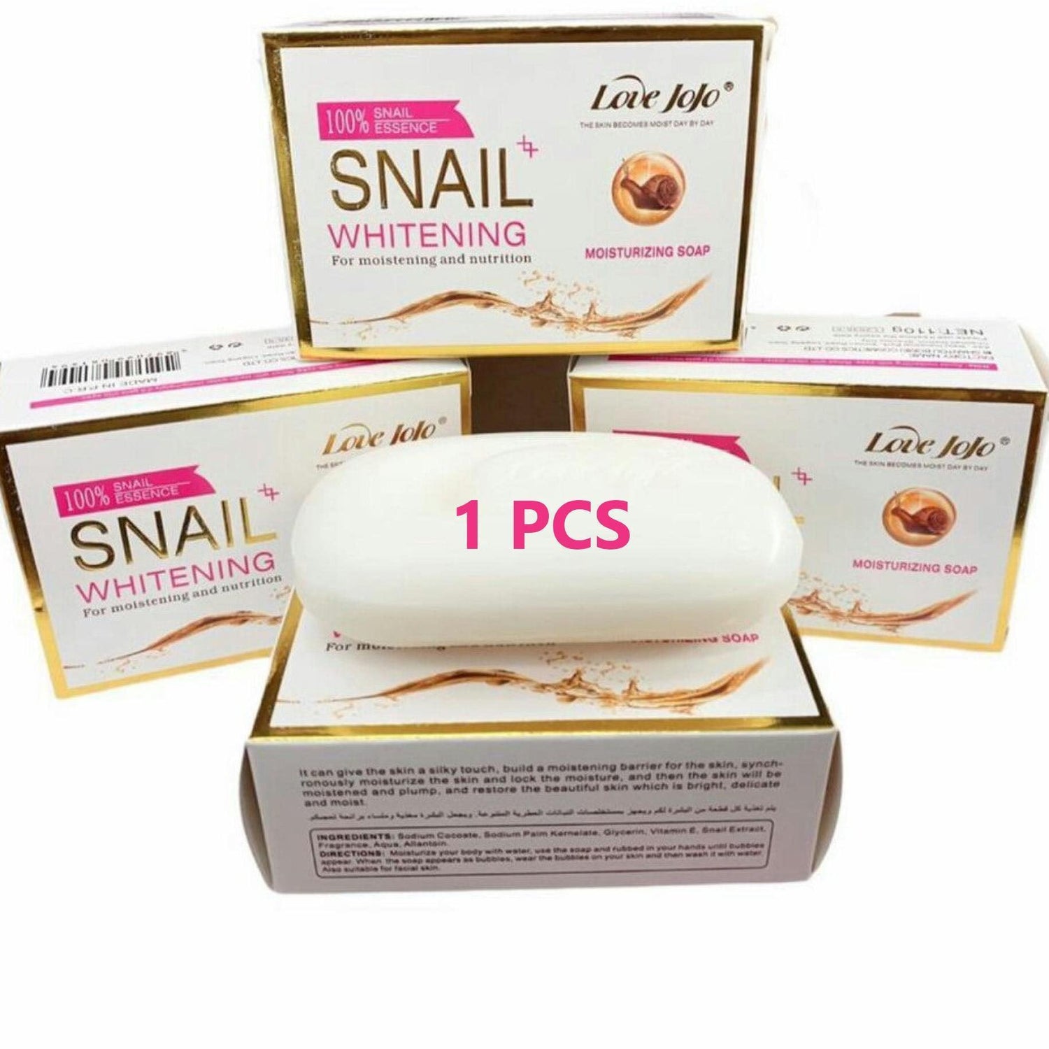 Love Jojo Snail Whitening Soap - 110g - Pinoyhyper