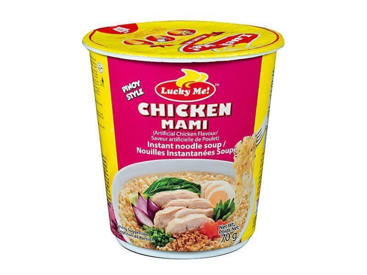 Lucky Me Chicken Mami Cup Noodles 70gm - Pinoyhyper