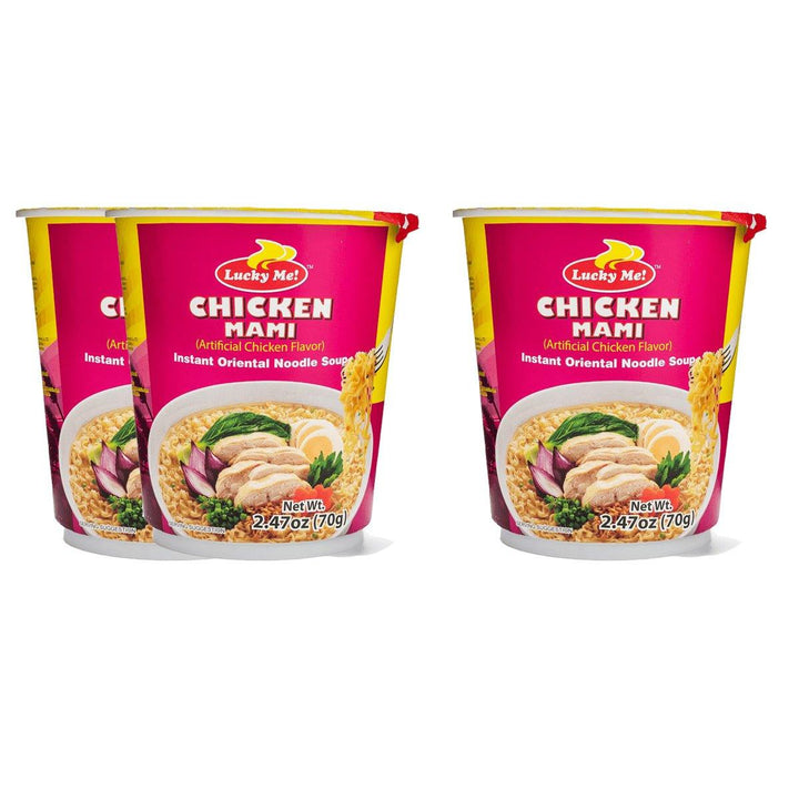 Lucky Me Chicken Mami Instant Cup Noodles 70gm 3pcs Offer - Pinoyhyper