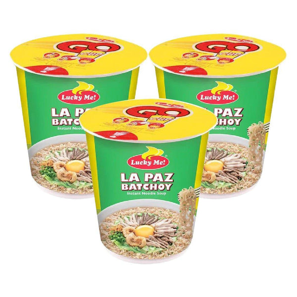 Lucky Me La Paz Batchoy Cup 70g × 3 Pcs - Pinoyhyper