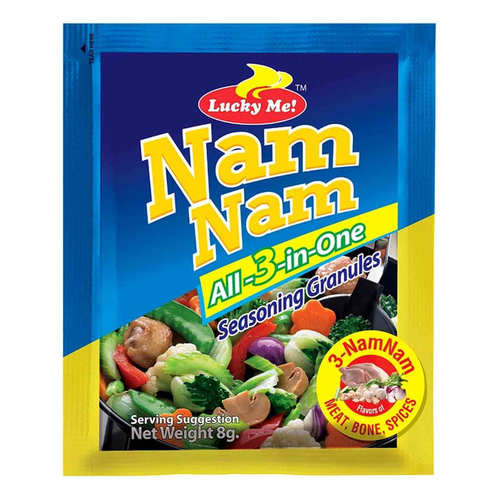Lucky Me Nam Nam Seasoning Granules 8g x12 - Pinoyhyper