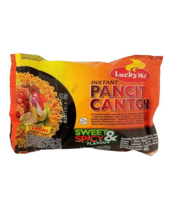 Lucky Me Pancit Canton Sweet and Spicy 60g - Pinoyhyper