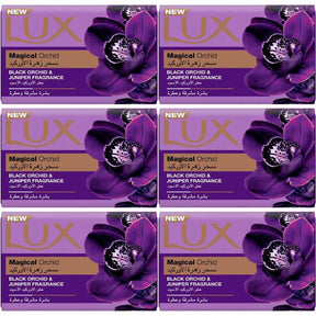 Lux Magical With Black Orchid & Juniper Fragrance Bar Soap - 6×170g - Pinoyhyper