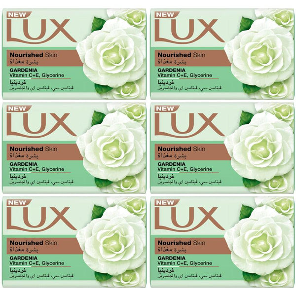 Lux Nourished Skin Gardenia Bar Soap - 6×170g - Pinoyhyper