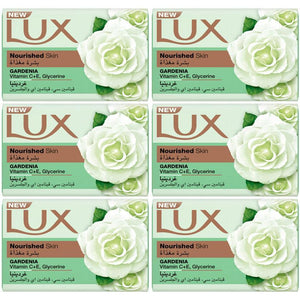 Lux Nourished Skin Gardenia Bar Soap - 6×170g - Pinoyhyper