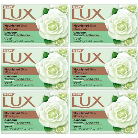 Lux Nourished Skin Gardenia Bar Soap - 6×170g - Pinoyhyper