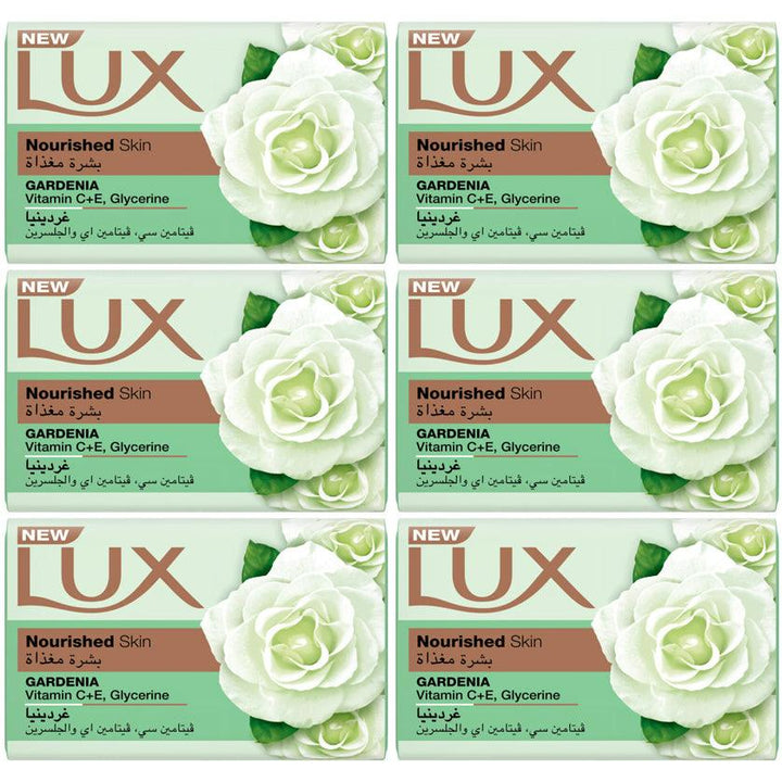 Lux Nourished Skin Gardenia Bar Soap - 6×170g - Pinoyhyper