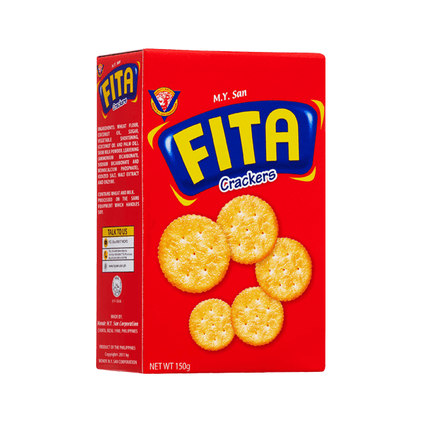 M.Y. San Fita Crackers Biscuit 150g - Pinoyhyper