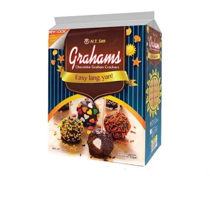 M.Y. San Grahams Chocolate Graham Crackers 225g - Pinoyhyper