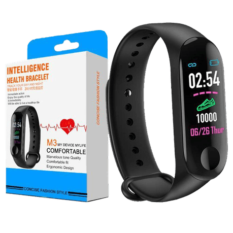 M3 Fitness Band – Intelligent Health Tracker with Bluetooth - Pinoyhyper