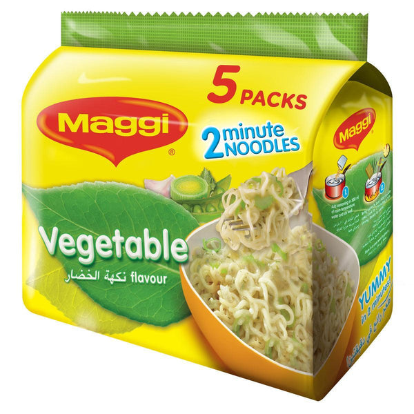 Maggi 2 Minutes Vegetable Flavor 5 x 79 g - Pinoyhyper