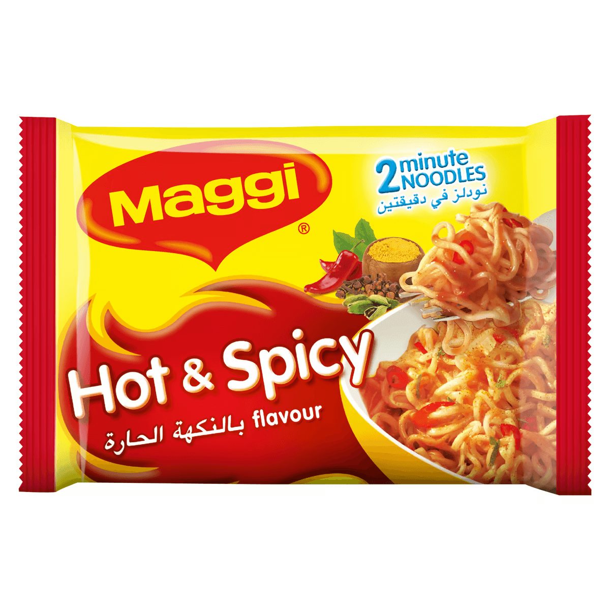 Muggi Kuwait Maggi Hot & Spicy Instant Noodles - 5 x 78g – Pinoy Hyper Kuwait