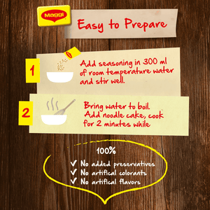 Maggi Hot & Spicy Instant Noodles - 5 x 78g - Pinoyhyper