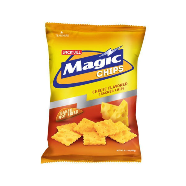 Magic Chips Cheese Baked - Jack N Jill 100g - Pinoyhyper