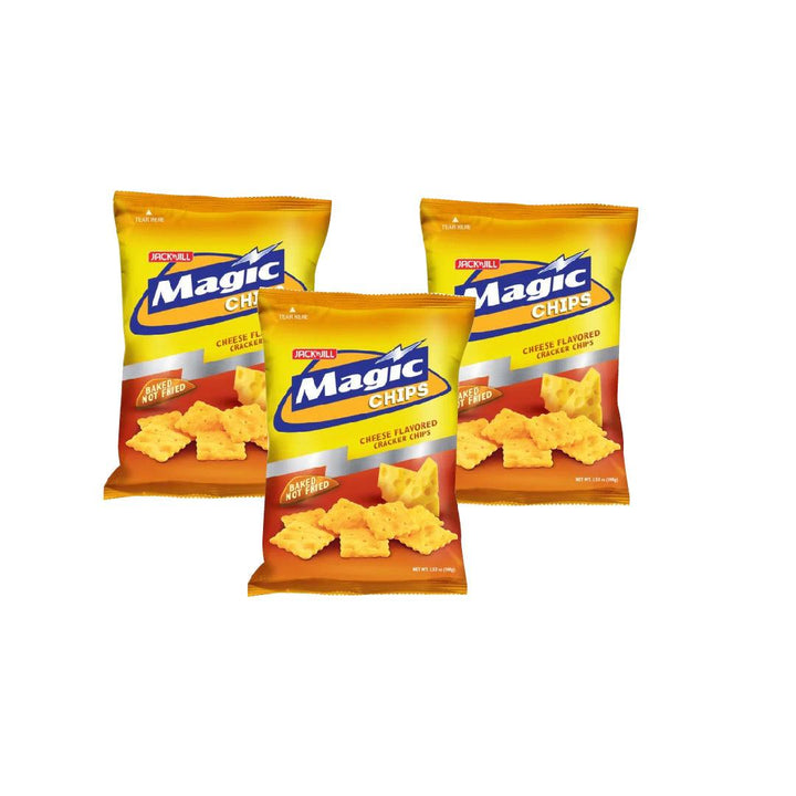 Magic Chips Cheese Baked - Jack N Jill 100gm x 3 (Offer) - Pinoyhyper