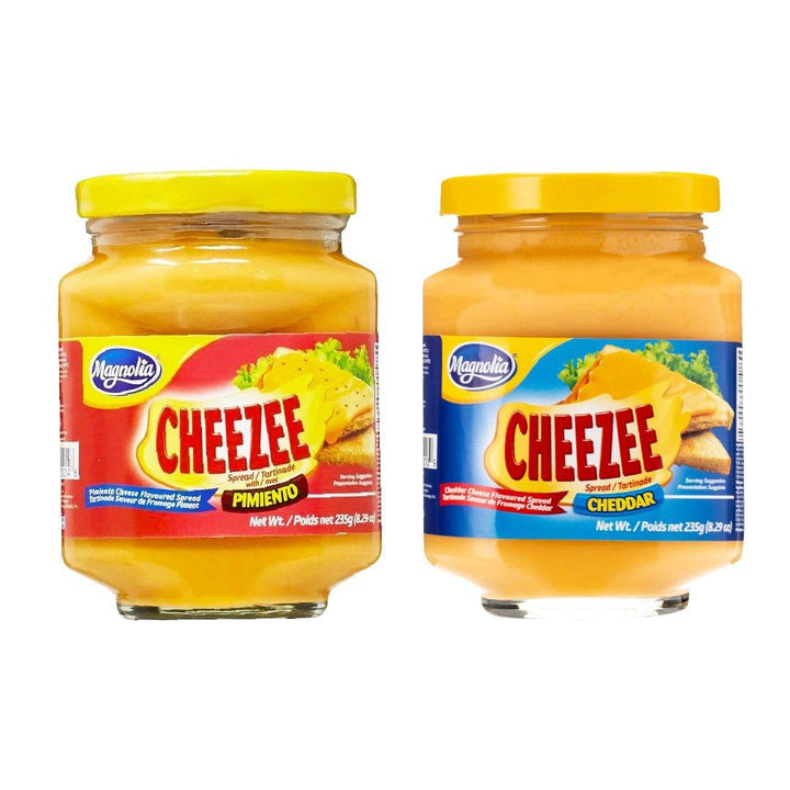 Magnolia Cheezee Cheddar Spread 235 gm + Pimiento Spread 235 gm (Offer) - Pinoyhyper