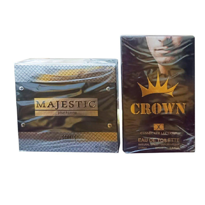 Majestic Pour Home & Crown Men Perfume 1+1 - Pinoyhyper