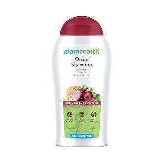 Mamaearth Onion Shampoo with Plant Keratin for Hair Fall Control - 200ml - Pinoyhyper