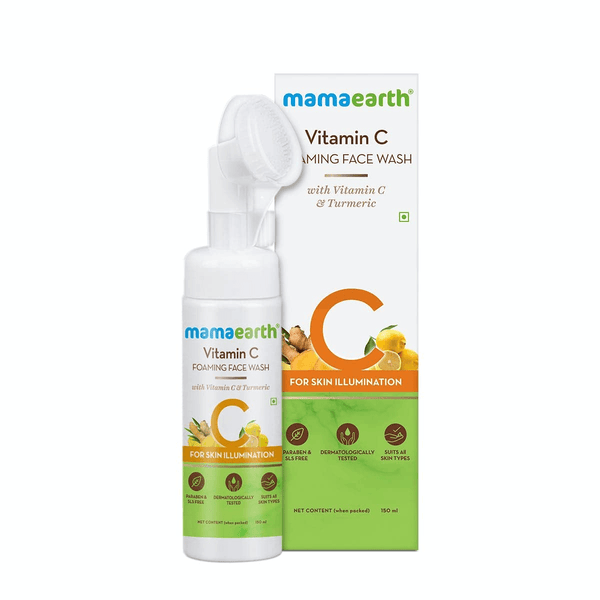 Mamaearth Vitamin C Foaming Face Wash - 150ml - Pinoyhyper