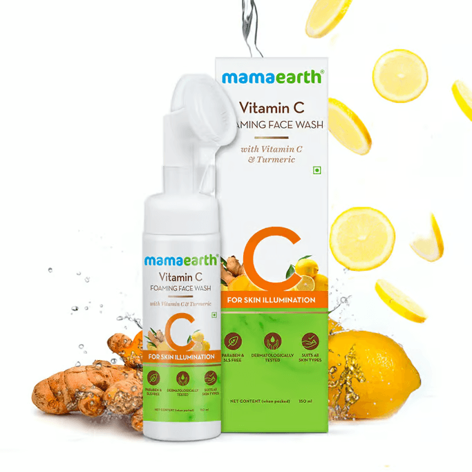 Mamaearth Vitamin C Foaming Face Wash - 150ml - Pinoyhyper