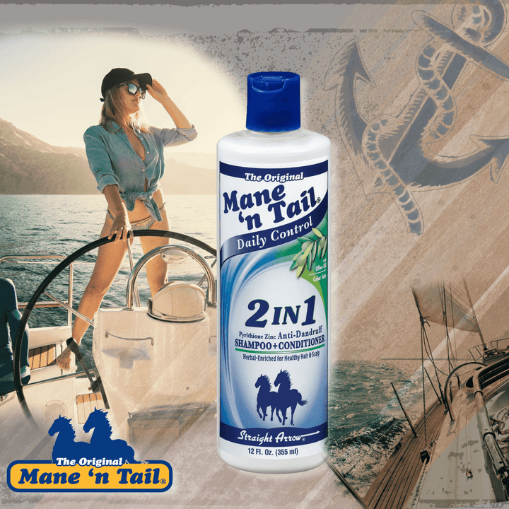 Mane N Tail Daily Control 2 in 1 Anti-Dandruff Shampoo and Conditioner - 355ml - Pinoyhyper