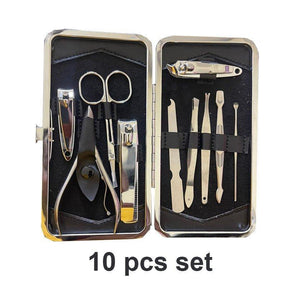 Manicure Pedicure Set 10 Pcs Compact Size - Pinoyhyper