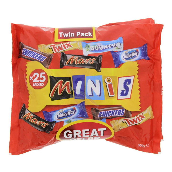 Mars Mixed Best Of Minis Twin Pack - 2x500g - Pinoyhyper