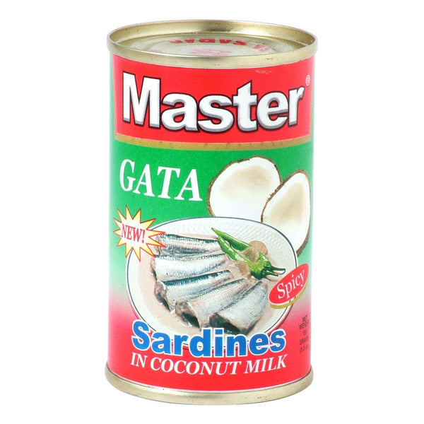 Master Gata Sardines In Coconut Milk - 155g - Pinoyhyper