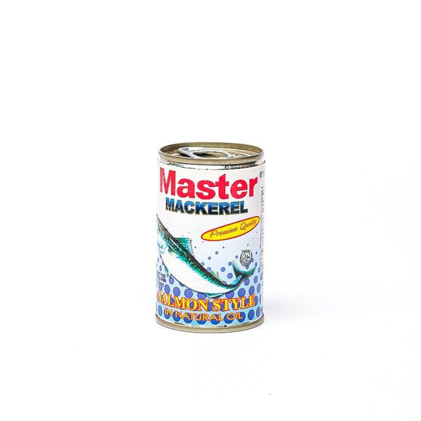 Master Mackerel Salmon Style in Natural Oil - 155g - Pinoyhyper